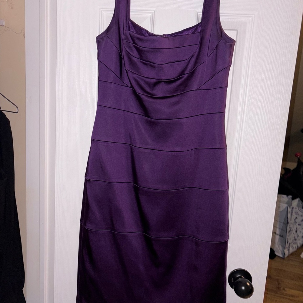Jax Rich Purple Midi Dress